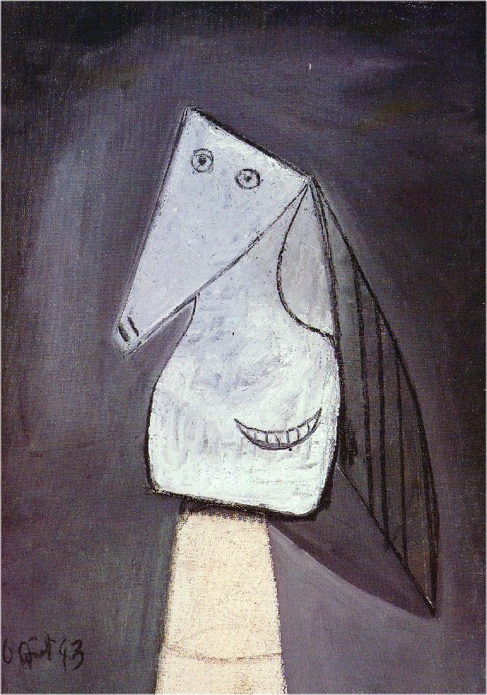 Picasso Head of woman 1943